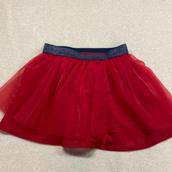 Celebrate Patriotic Toddler Girls Pull-on Skirt Tutu Size 3T - Picture 1 of 4
